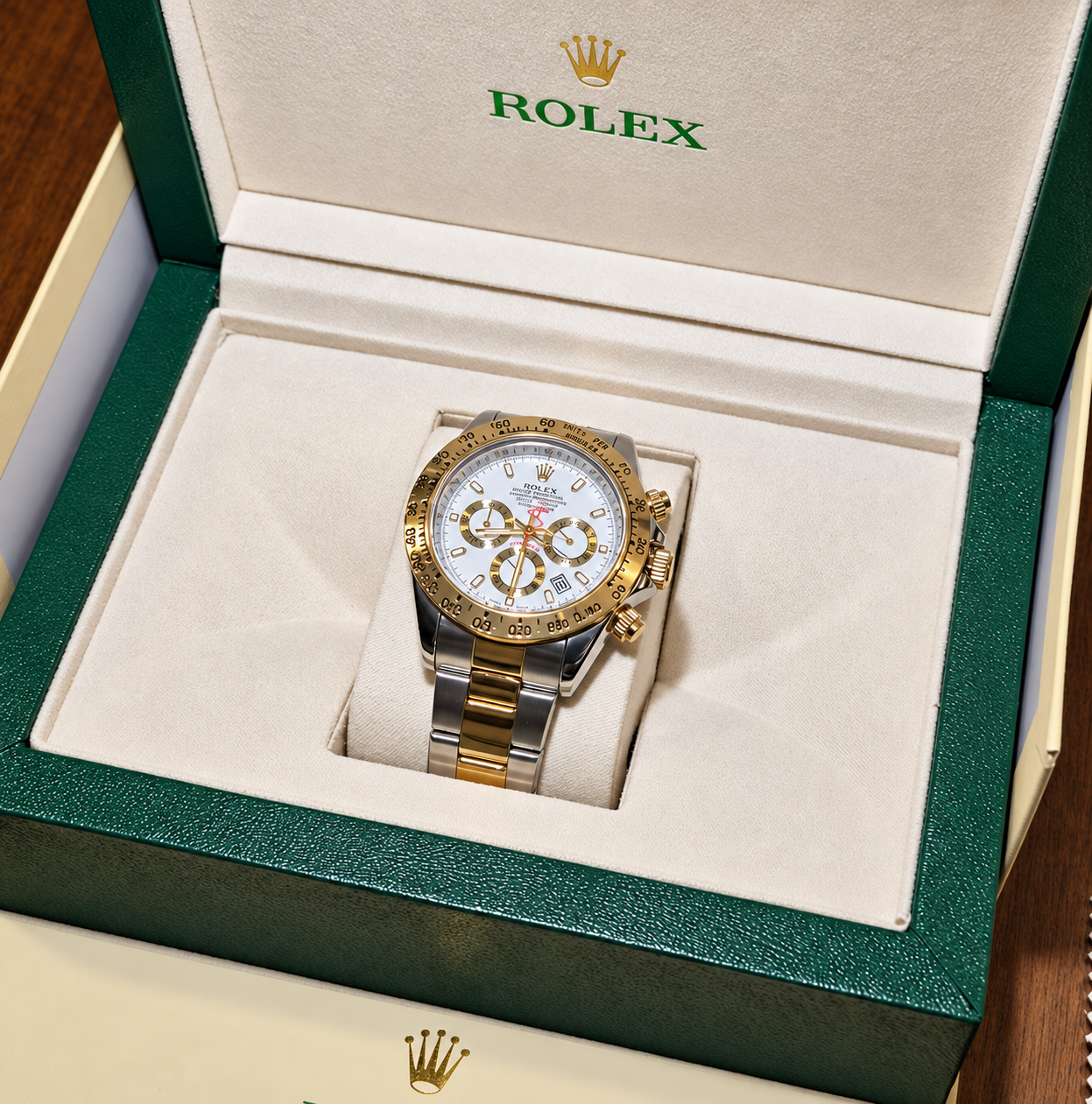 Rolex Daytona Bicolor Blanco Cronografos Funcionales