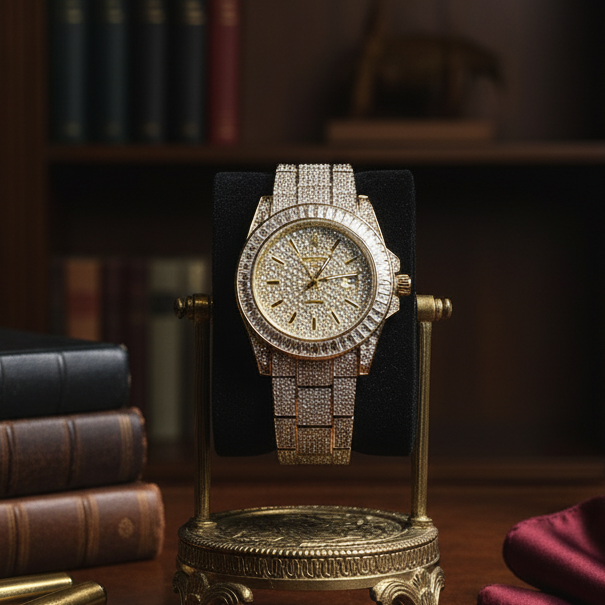 Rolex DateJust Dorado Cubano V2