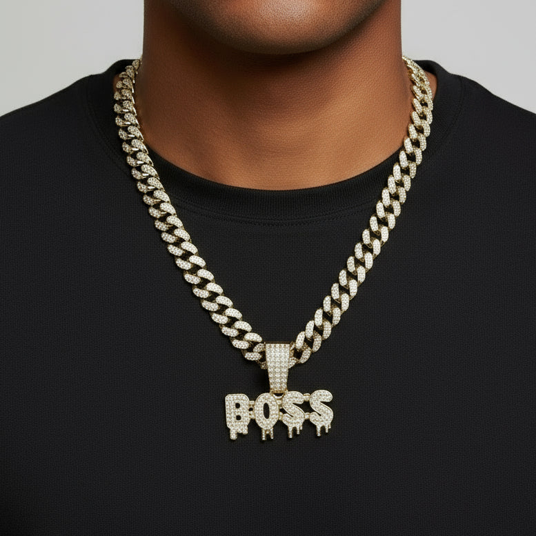 Cadena Con Dije "BOSS"