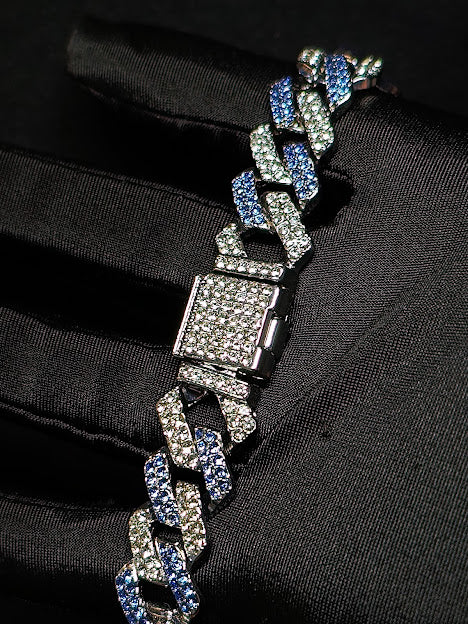 Pulsera Cubana Cierre tipo caja Version Limitada