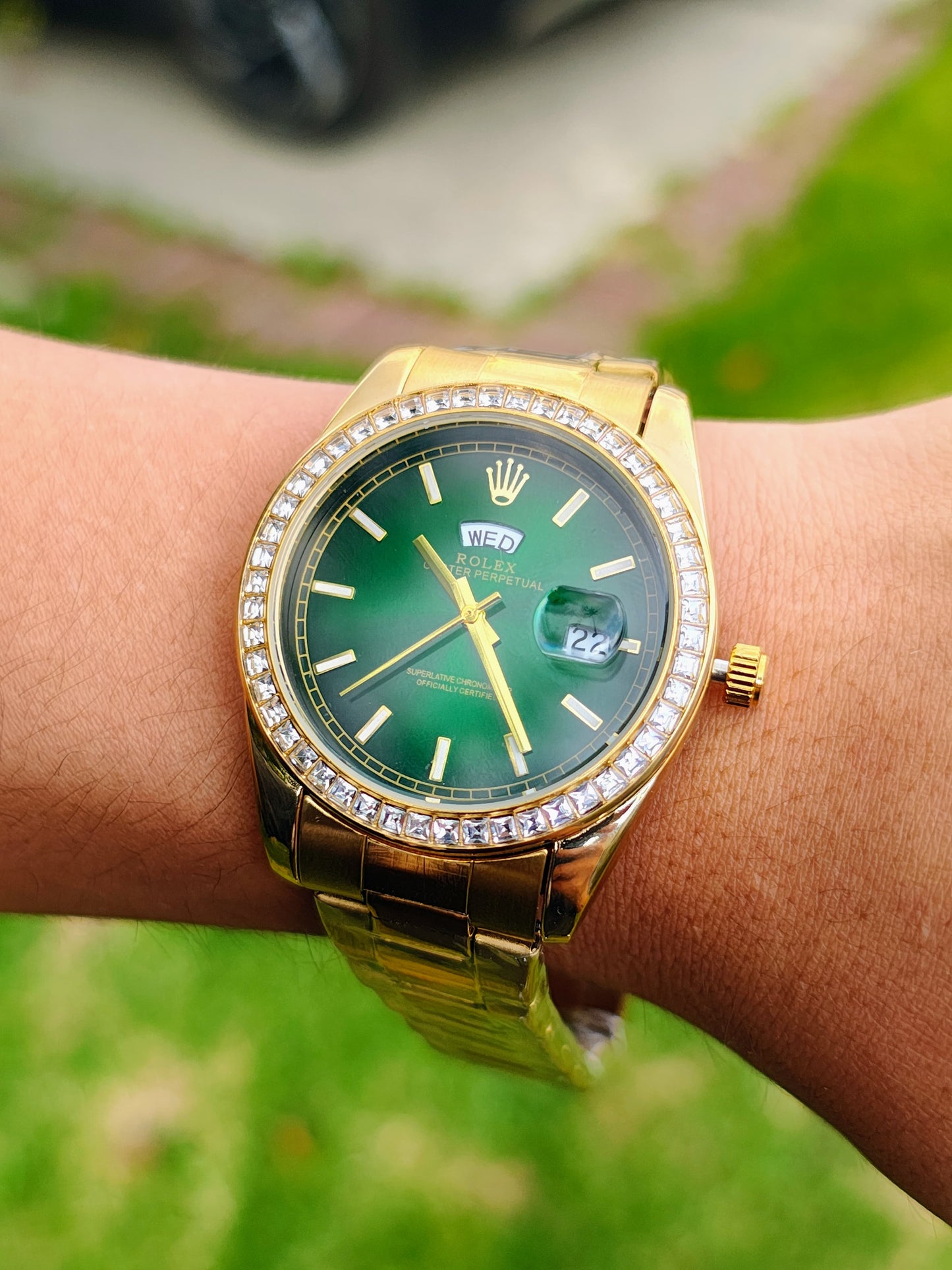 Rolex Oyster Perpetual Zircones (Ref 1007)