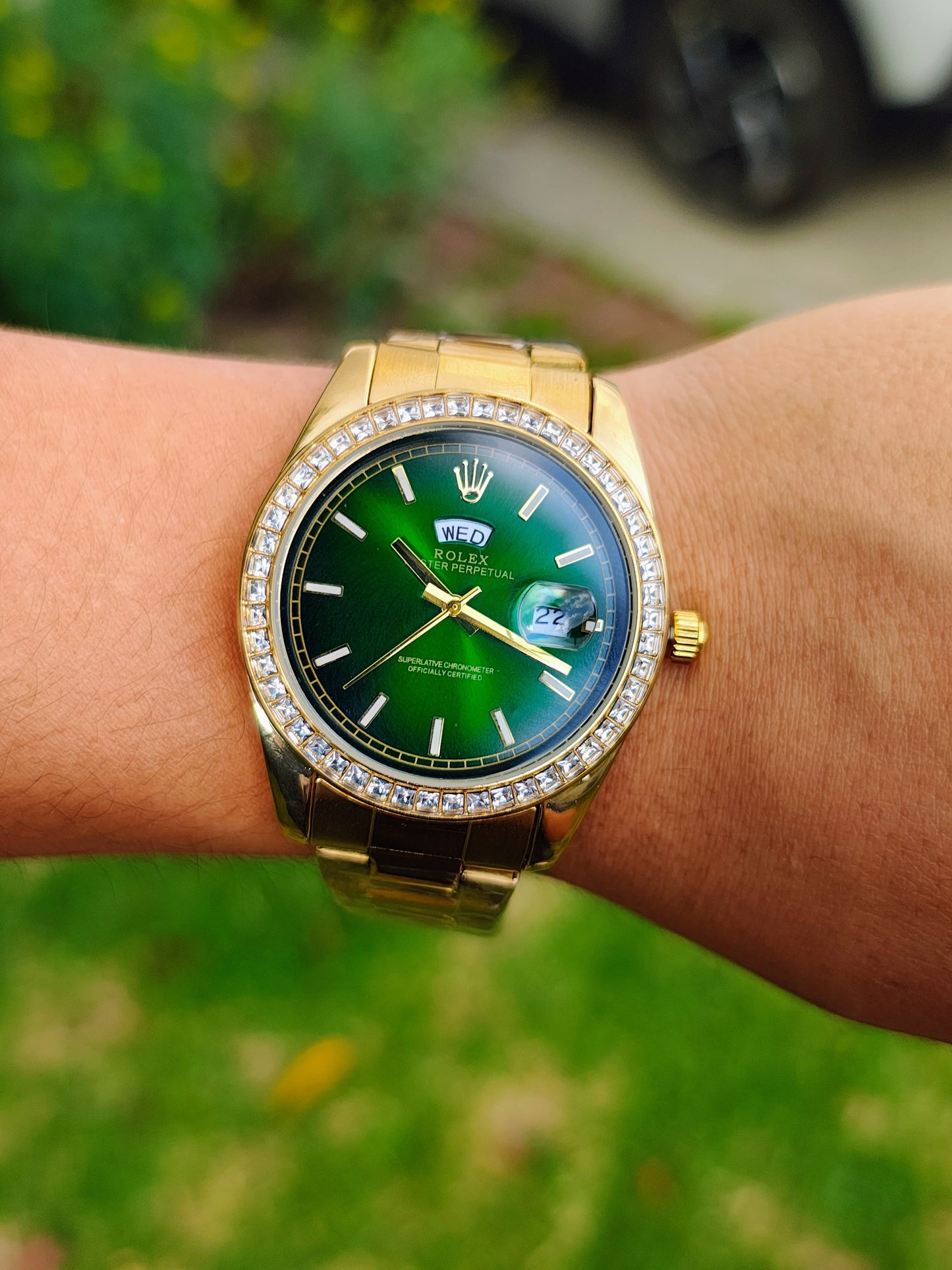 Rolex Oyster Perpetual Zircones (Ref 1007)