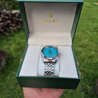 Rolex SemiAutomatico Date Just Edicion Especial (P/A) + Cofre De Lujo GRATIS