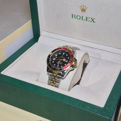 Rolex Submariner GMT-Master II Jubilee Imperial Bicolor Fondo Negro
