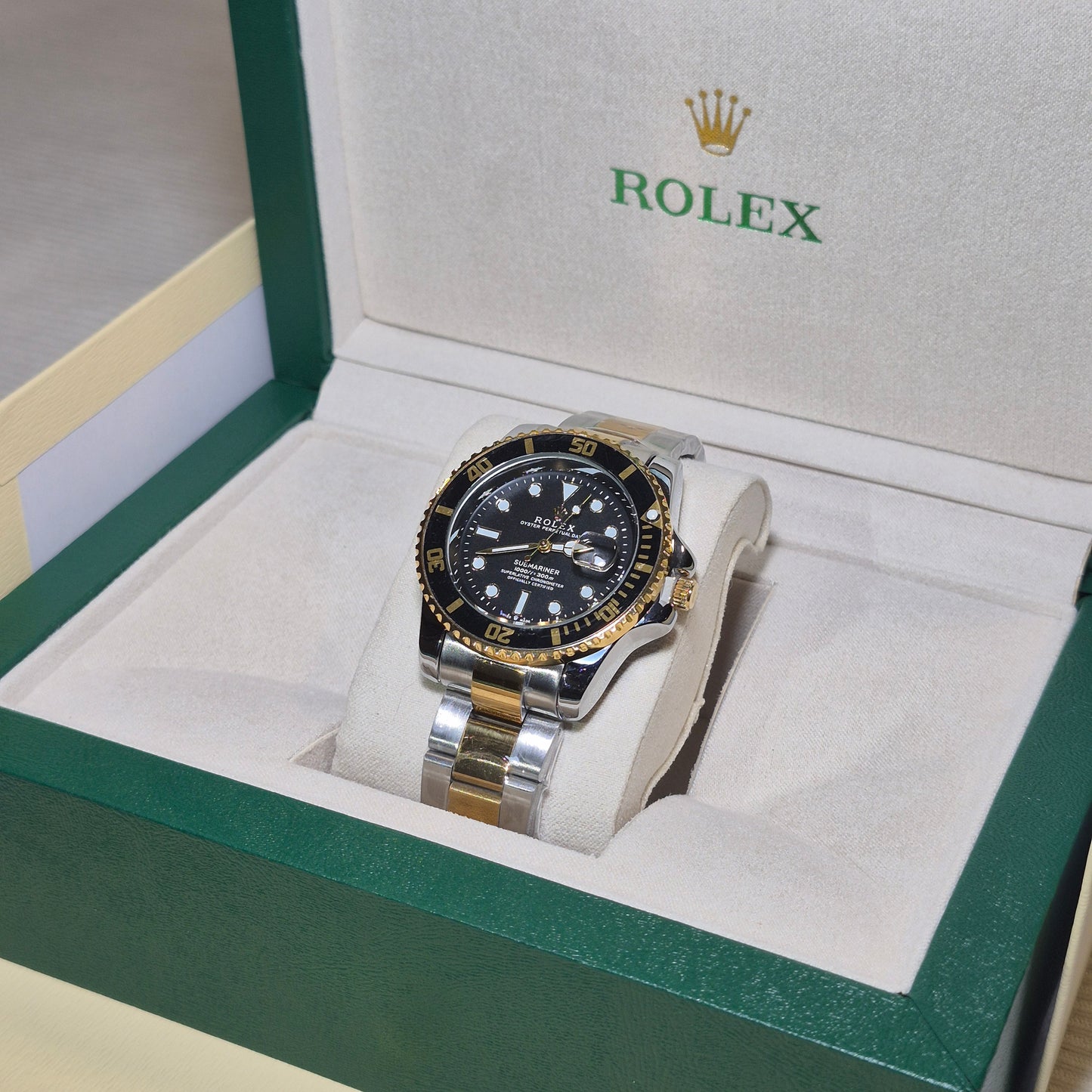 Rolex Semiautomatico Submariner Oyster Imperial Negro