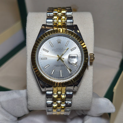 Rolex Date Just Jubilee Imperial Blanco