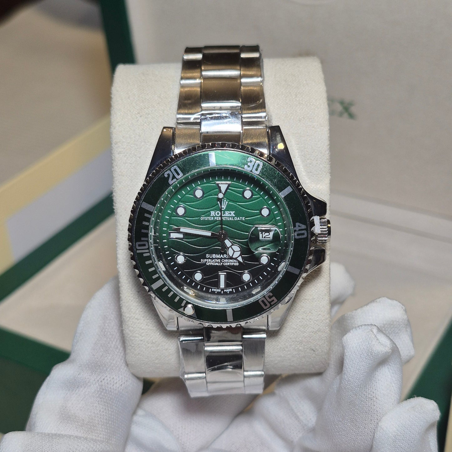Rolex Submariner Oyster Edicion Camaleon Verde