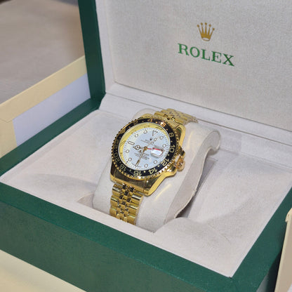 Rolex Submariner Jubilee GMT-Master II Dorado - Blanco
