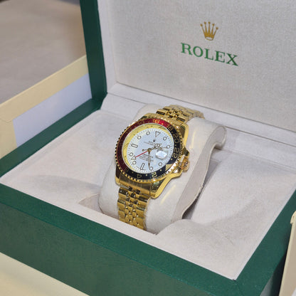 Rolex Submariner Jubilee GMT-Master II Dorado Blanco Bisel Bicolor
