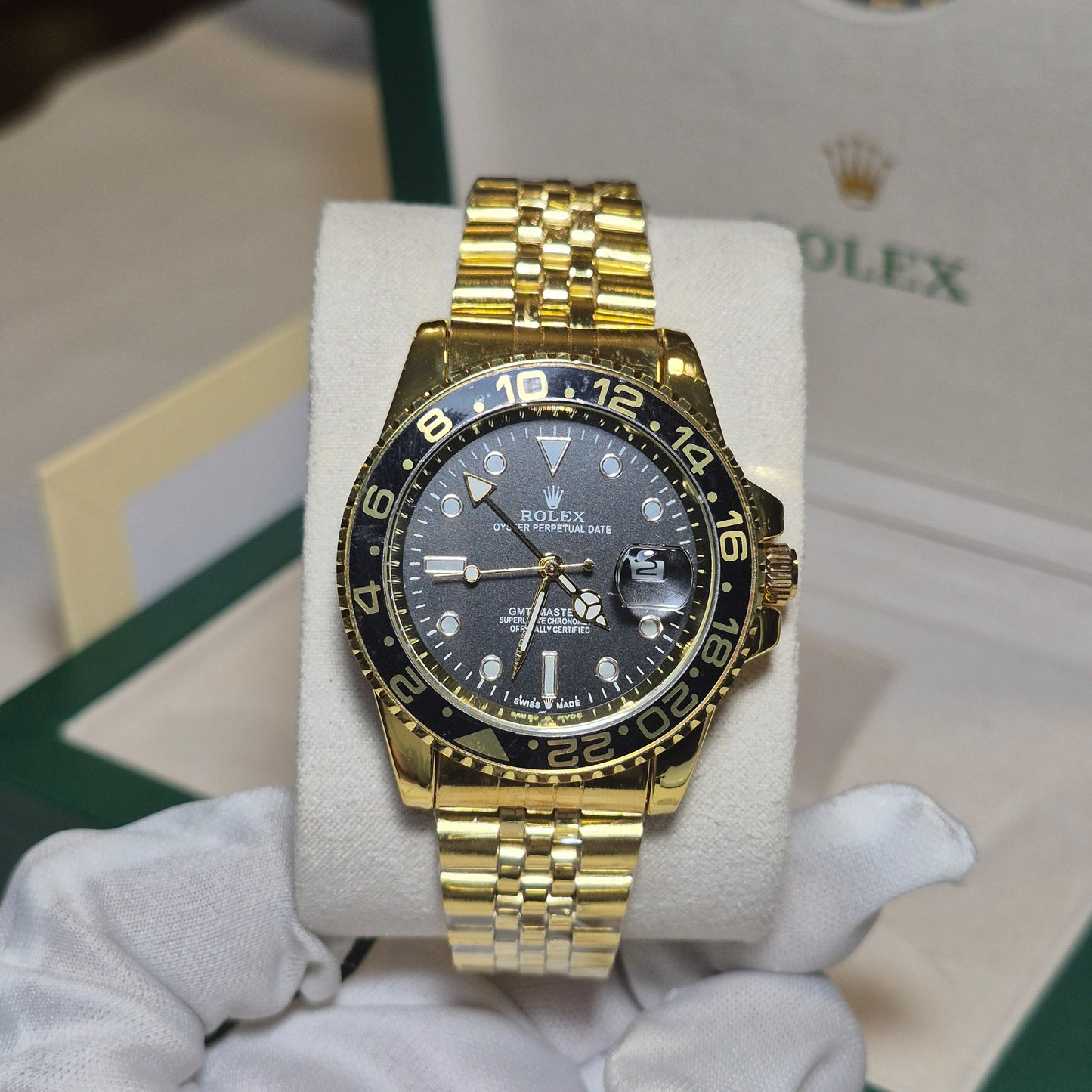 Rolex Submariner GMT-Master II Jubilee Dorado Negro
