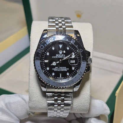 Rolex Submariner Jubilee Plateado Negro Bisel Bicolor