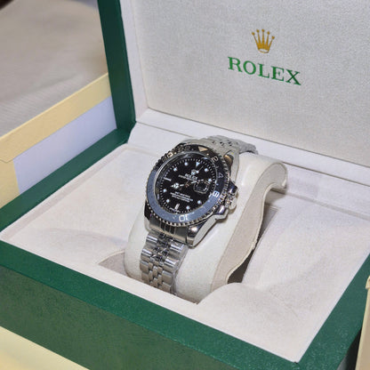 Rolex Submariner Jubilee Plateado Negro Bisel Bicolor