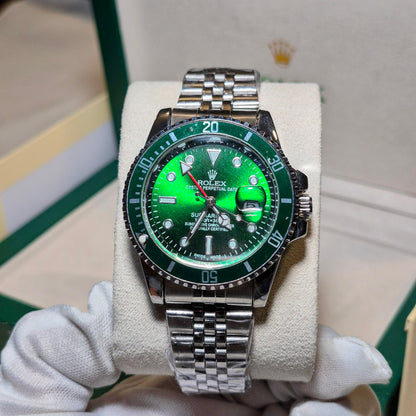 Rolex Submariner GMT-Master II  Jubilee Plateado Verde