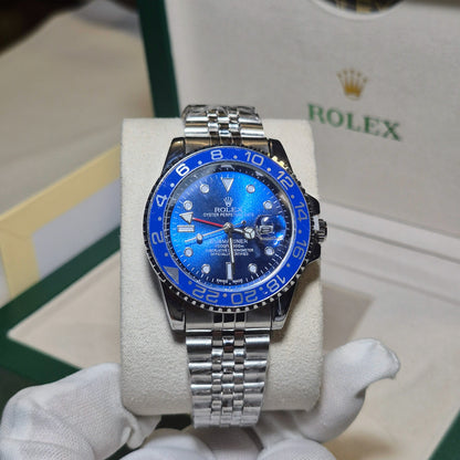 Rolex Submariner GMT-Master II Jubilee Plateado Azul