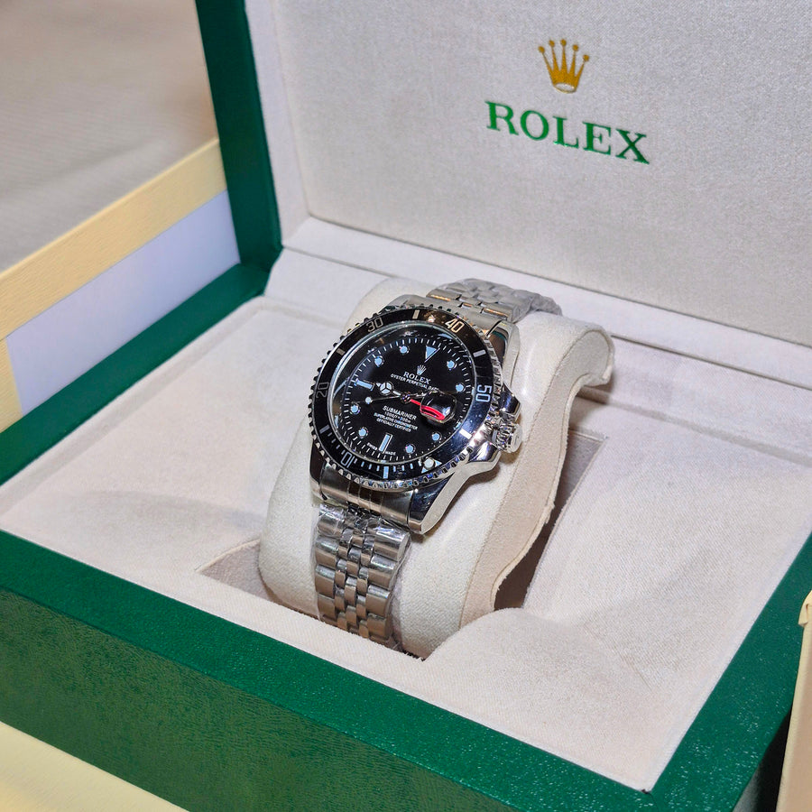 Rolex Submariner GMT-Master II Jubilee Plateado Negro
