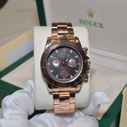 Rolex Oyster Daytona Oro Rosa Cara Negra
