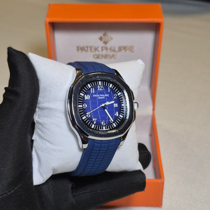 Patek Philippe Aquanaut Cara Azul Media noche