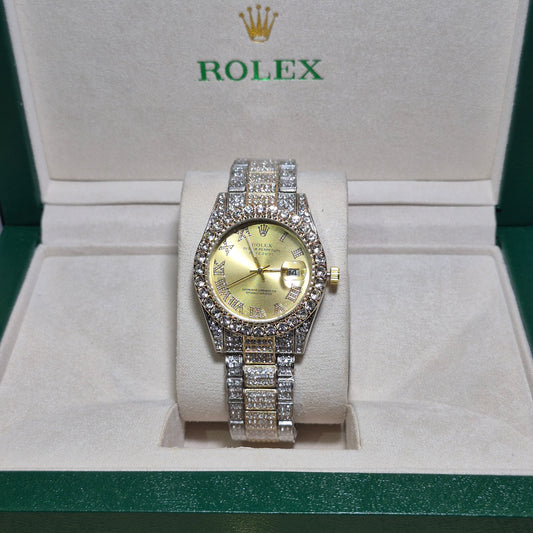 Rolex Date Just Imperial Dorado FULL SET