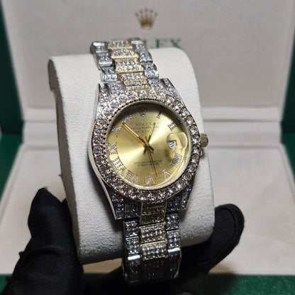 Rolex Date Just Imperial Dorado FULL SET
