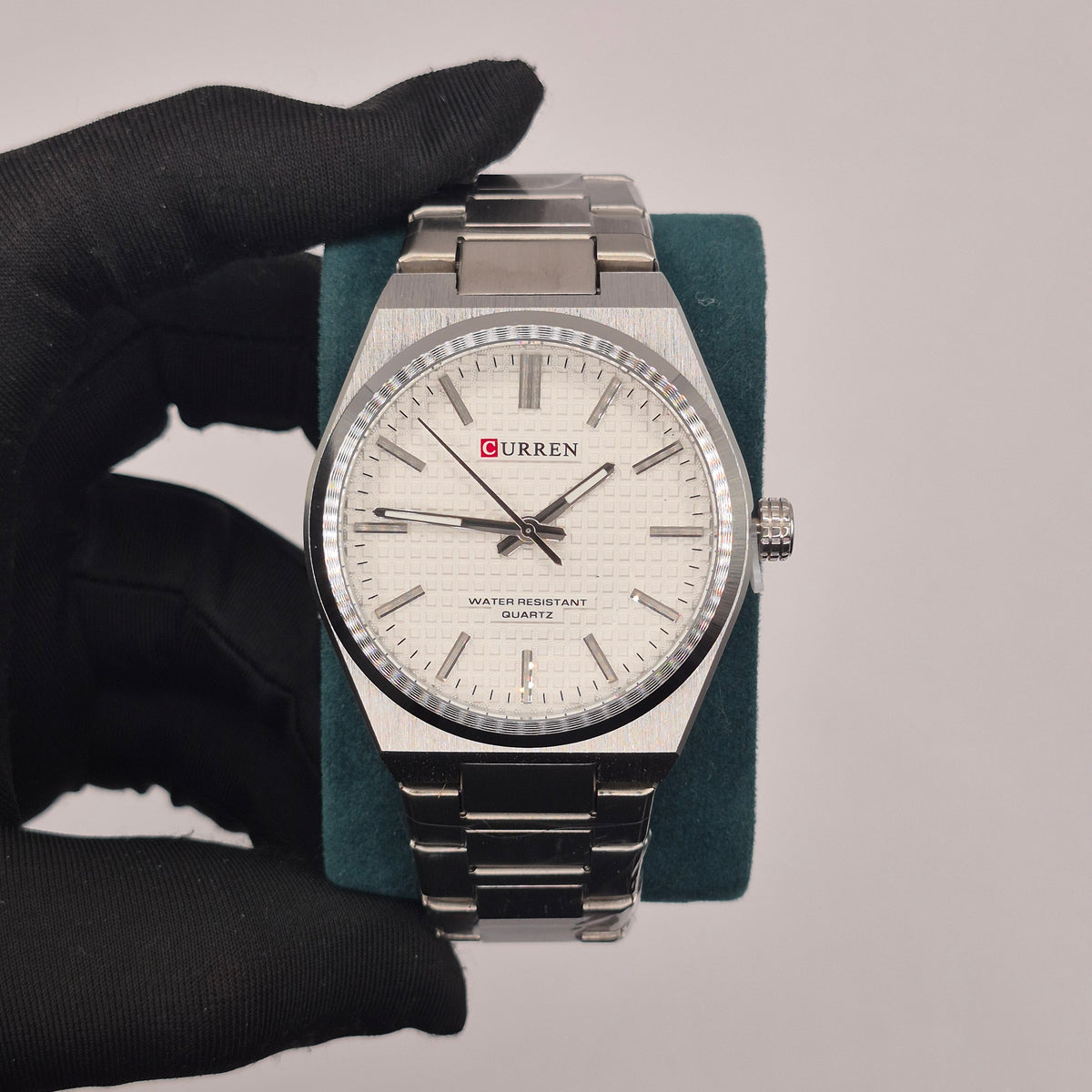 Reloj Curren Full Silver Dial Blanco