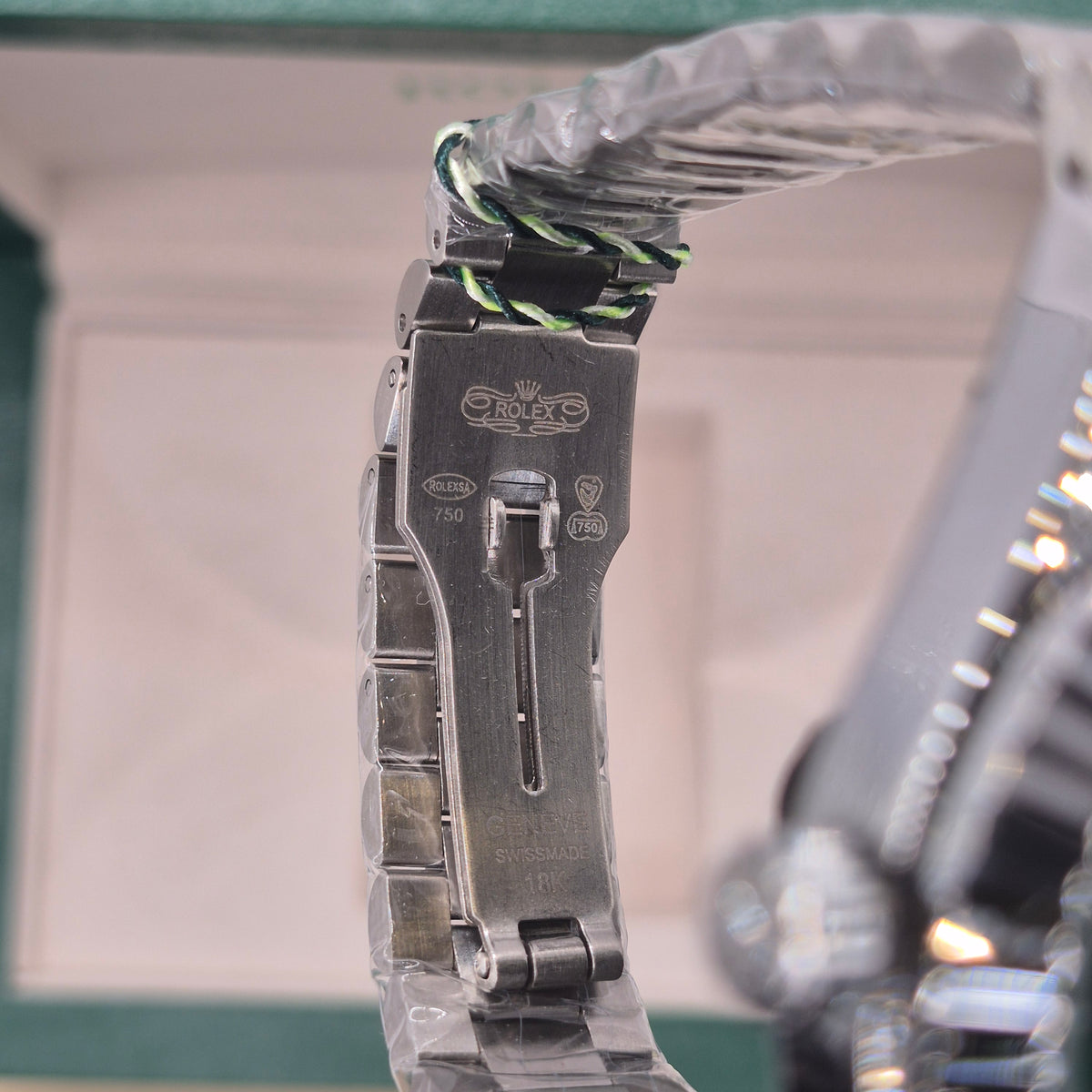 Rolex Semiautomatico Date Just Presidencial Plateado Verde Oliva