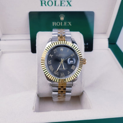 Rolex Semiautomatico Date Just Jubilee Imperial Gris Profundo