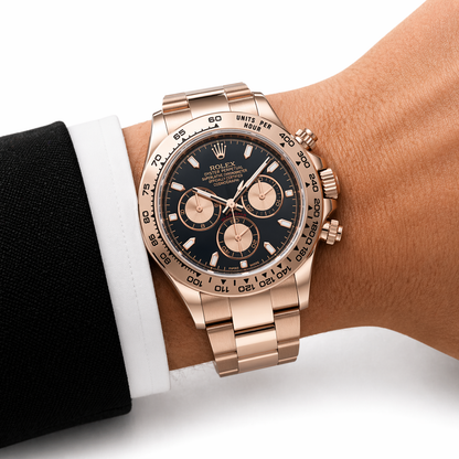 Rolex Oyster Daytona Oro Rosa Cara Negra