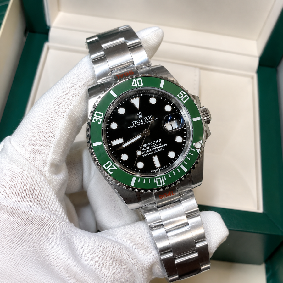 Rolex Mecánico Automático Submariner "StarBucks" 1.1