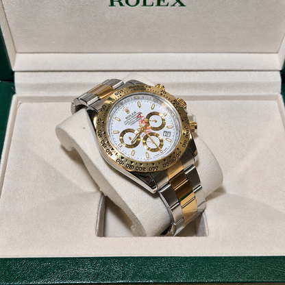 Rolex Daytona Bicolor Blanco Cronografos Funcionales