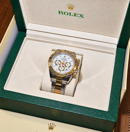 Rolex Daytona Bicolor Blanco Cronografos Funcionales