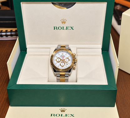 Rolex Daytona Bicolor Blanco Cronografos Funcionales