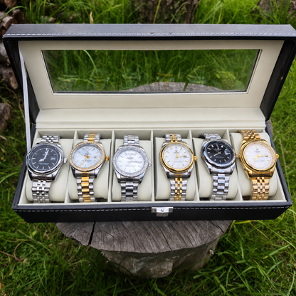 Combo Emprendedor Marsella Alta Gama Rolex AAA Maquinaria visible + 6 cajas individuales
