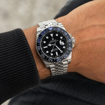 Rolex Semiautomatico Submariner Jubilee Bisel Bicolor Negro Gris