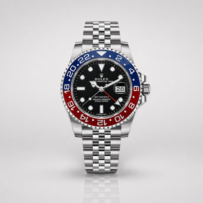 Rolex Semiautomatico Submariner Jubilee Pepsi Tablero Negro