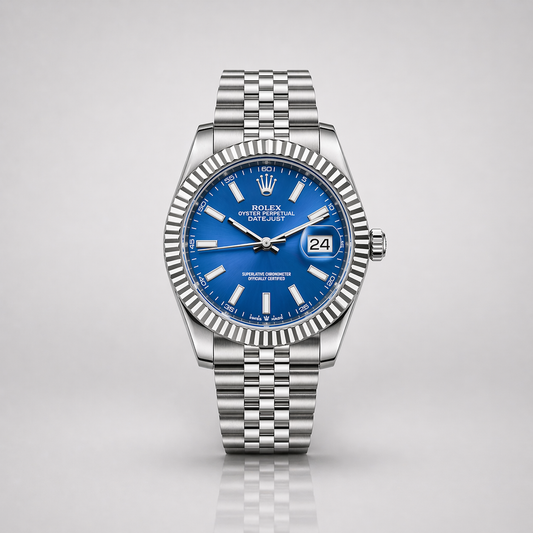 Rolex Semiautomatico Date Just Jubilee Azul Mar
