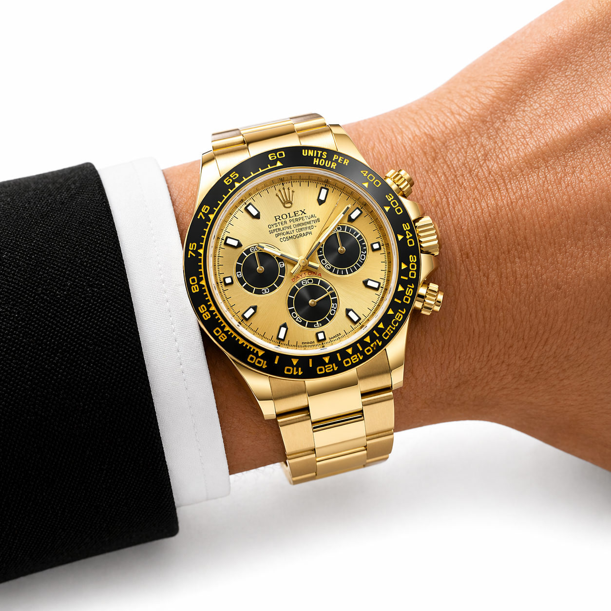 Rolex Oyster Daytona Dorado Cara Dorada