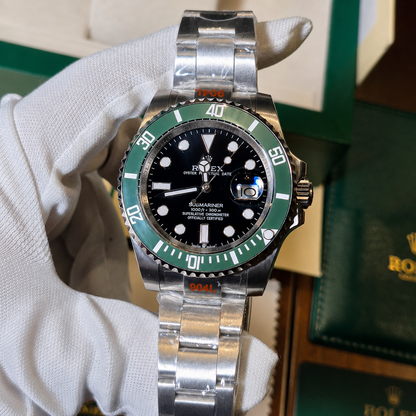 Rolex Mecánico Automático Submariner "StarBucks" 1.1