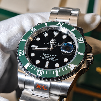 Rolex Mecánico Automático Submariner "StarBucks" 1.1