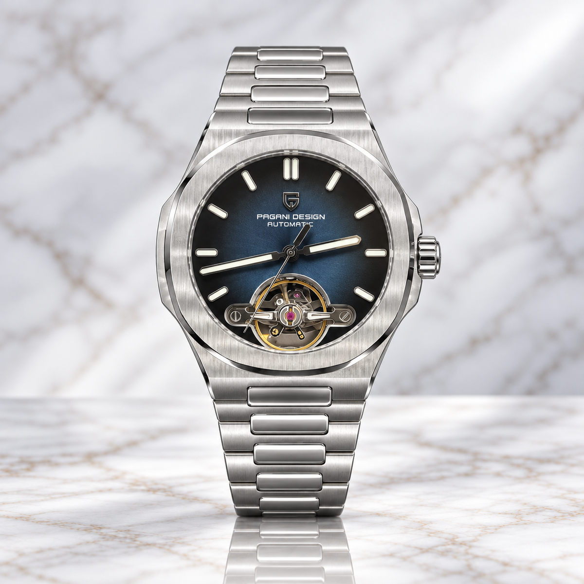Pagani Design Automático Homenaje Patek Philippe Nautilus