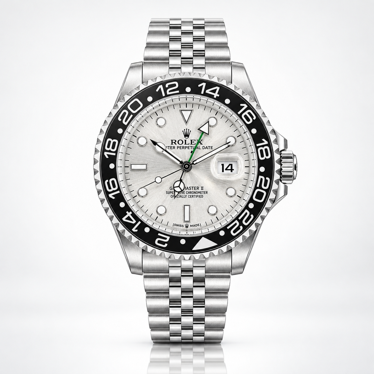 Rolex Semiautomatico Submariner Jubilee Plateado Blanco