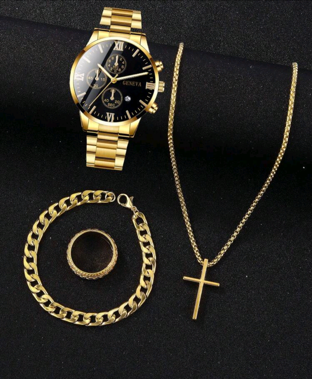 Reloj + Cadena Con Dije + Pulsera. + Anillo Gratis