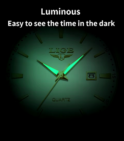 eloj Lige (Cafe/Bronce/Negro)