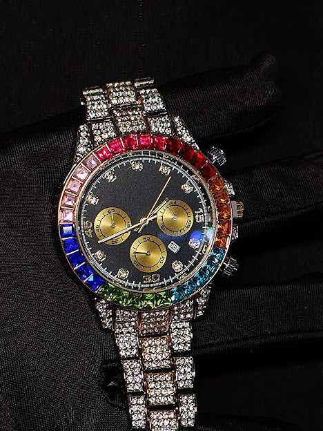 Reloj Millionarie (Plateado/Dorado)