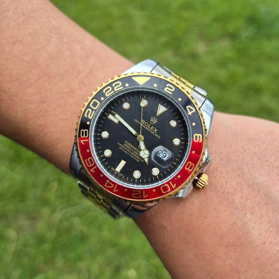 Rolex Submariner Jubilee Bicolor (N/R) Fondo Negro