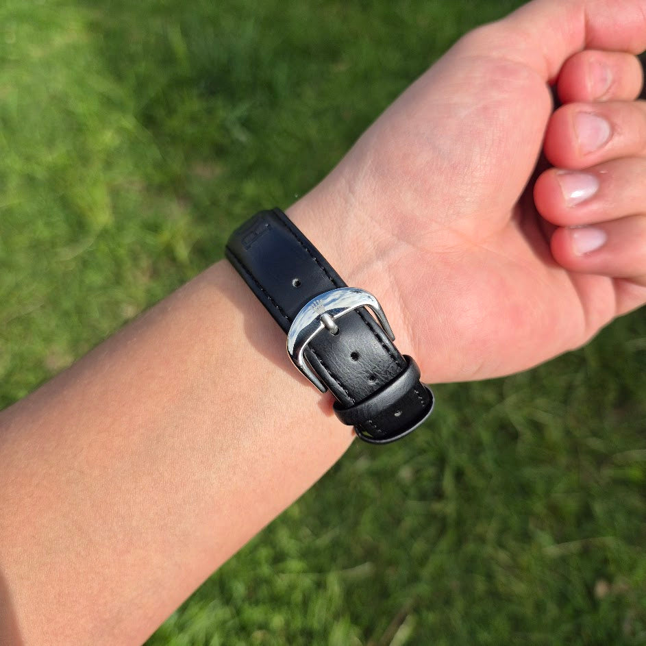 Reloj Rolex Cuero Day Date Negro + Caja Gratis