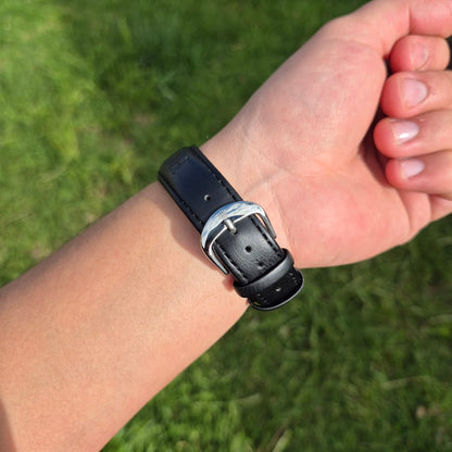 Reloj Rolex Cuero Day Date Negro + Caja Gratis