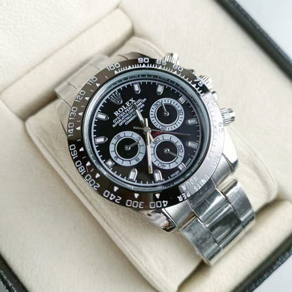 Rolex Oyster Daytona Cronografos Plateados