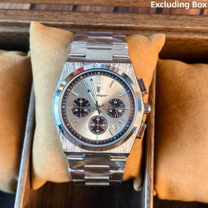 Reloj Poedagar Masculino Edicion Triple Cronografos