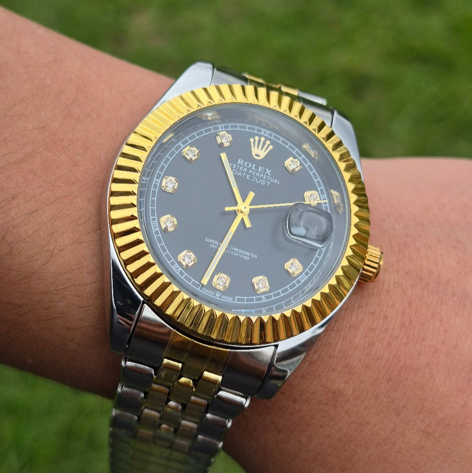 Rolex Date Just Imperial Fondo Negro