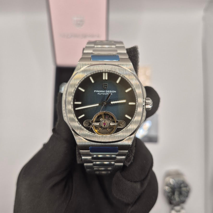 Pagani Design Automático Homenaje Patek Philippe Nautilus